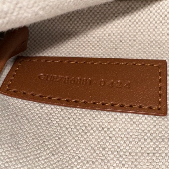 Saint Laurent NWT Gaby mini camera bag beige canvas tan leather Box dustbag COA - Picture 14 of 14